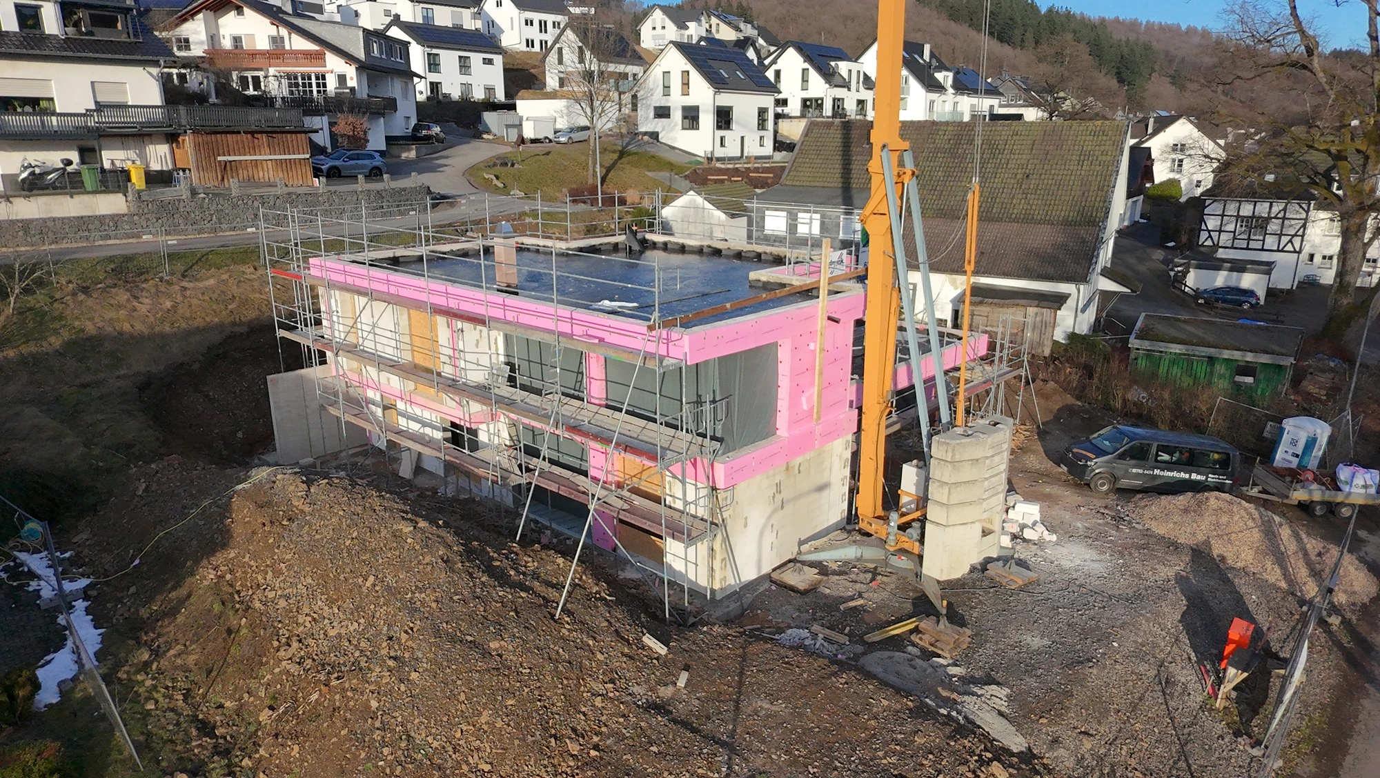 Modernes Einfamilienhaus Modernes Einfamilienhaus