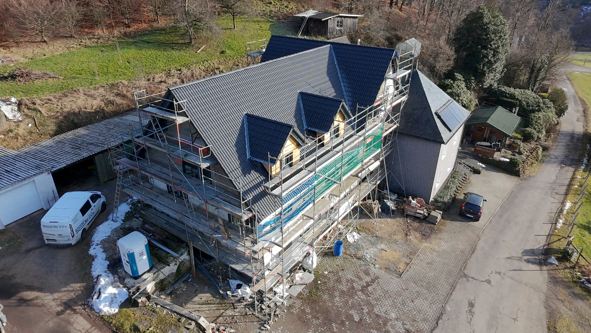 Komplettumbau eines Bestandsgebäudes Komplettumbau eines Bestandsgebäudes